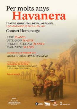 Cartell del concert homenatge