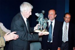 Ortega Monasterio en un homenatge que li va fer la Fundació Ernest Morató l'any 2003